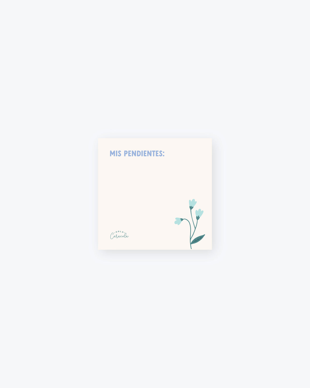 Notas Adhesivas: Mis Pendientes