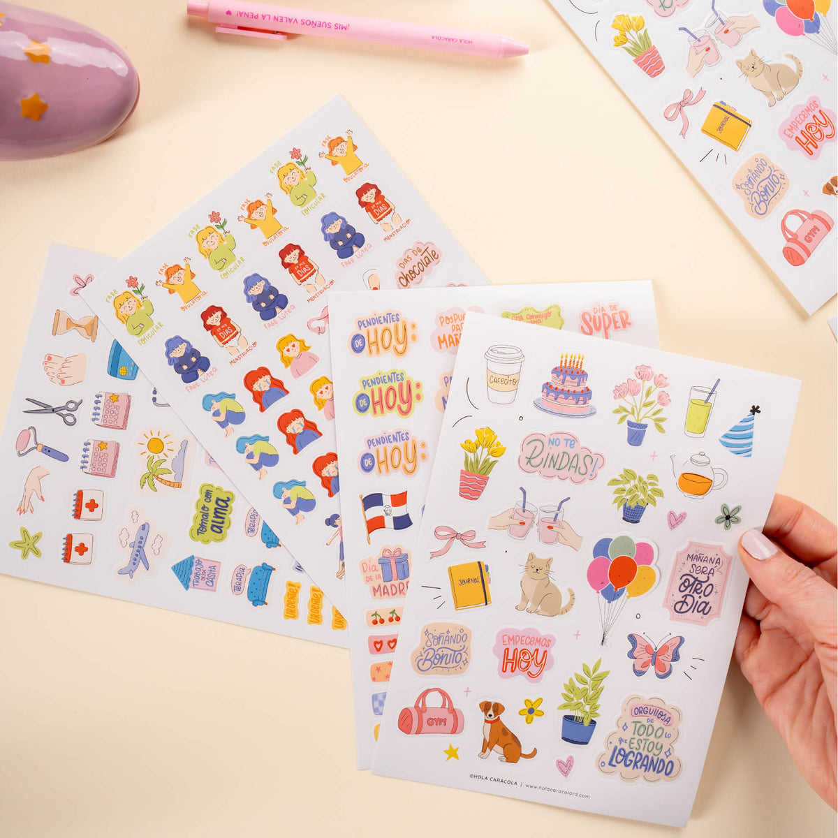 Set de Stickers 2026